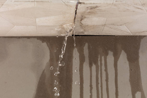 Professional Flood Damage Cleanup technician working in Dry Ridge, KY